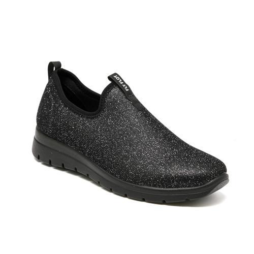 Kadın Sneaker ( Günlük) 27 T12 TQ Fly Flot CLOTH WOMAN Black