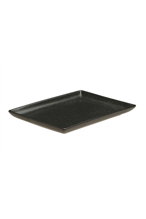 Seasons Siyah Kahvaltı Tabağı 18X13Cm 04Alm001576