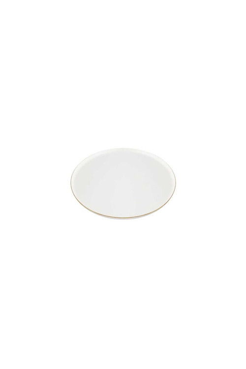 Chopin Altın Yaldız Düz Tabak 6'Lı 21Cm