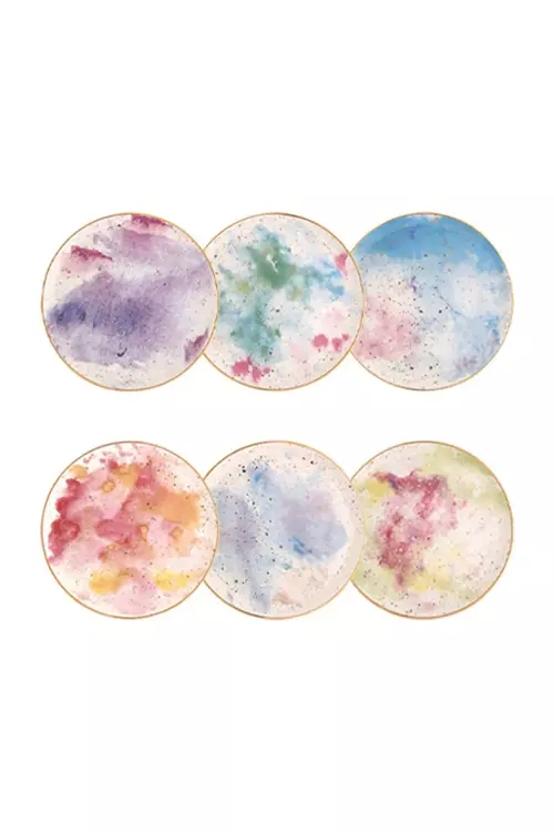 Cosmos 6'Lı Düz Tabak 24 Cm