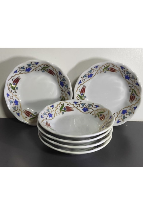 Porselen 12 Cm Lalenaz 12'Li Çay Tabak