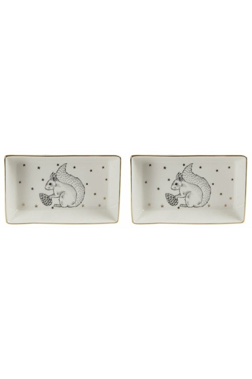 Forest Kahvaltı Tabağı&Meze Tabağı 13Cm 2'Li