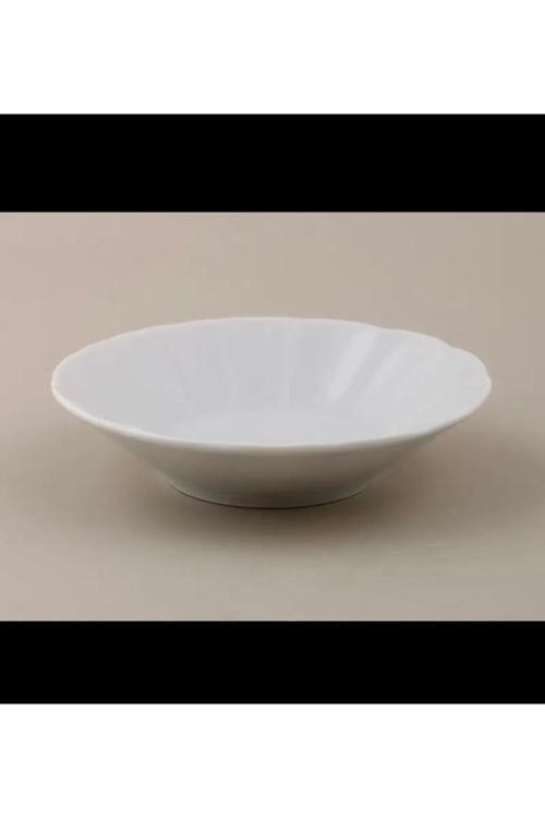 Beyaz Çay Tabağı 6'Lı
