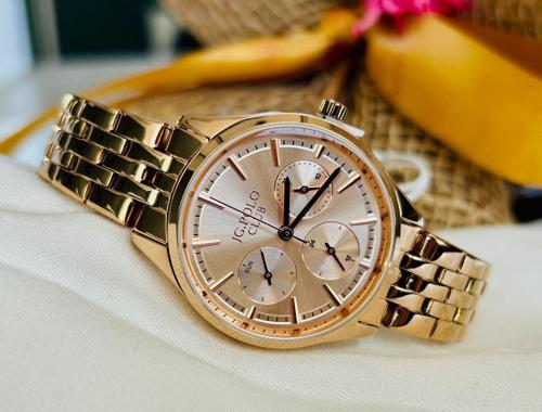 JPC.0323-12680.1 JG.POLO CLUB KADIN ÇELİK KORDON ÇELİK KASA ORJİNAL KOL SAATİ