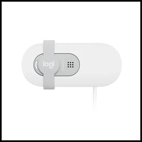 Logıtech  960-001617, Brıo 100 Wcm V-u0072, Full Hd, Dahili Mikrofonlu, Beyaz Webcam