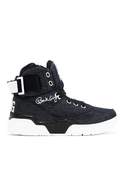 33 Hı Black Denim/White