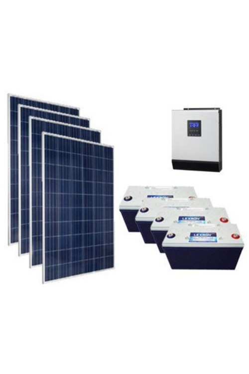 Grafen Enerji Bağ Evi Paketi 1 Hazır Güneş Paneli Solar Paket