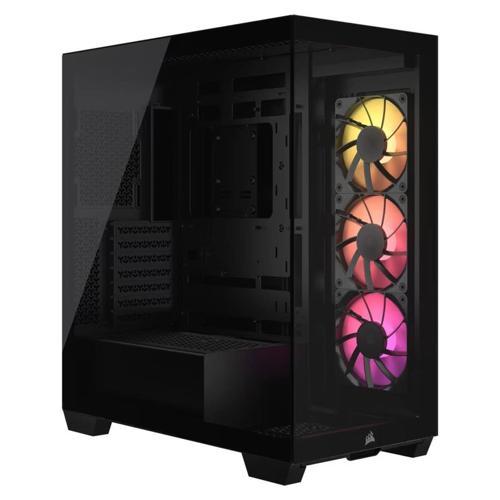 3500X ARGB Siyah 4x120mm Fan Temperli Cam USB 3.2 RM850e 850W 80+ Gold Güç Kaynağı Mid Tower E-ATX Gaming Kasa