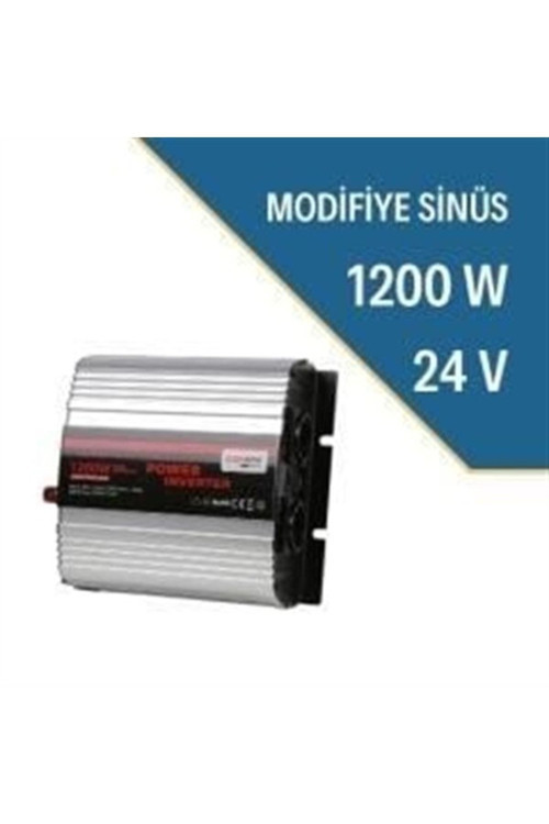 Invertör Carspa 1200 Watt 24 Volt Modifiye Sinüs