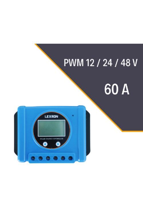 Lexron 60A Pwm Şarj Kontrol Cihazı Yeni Kasa