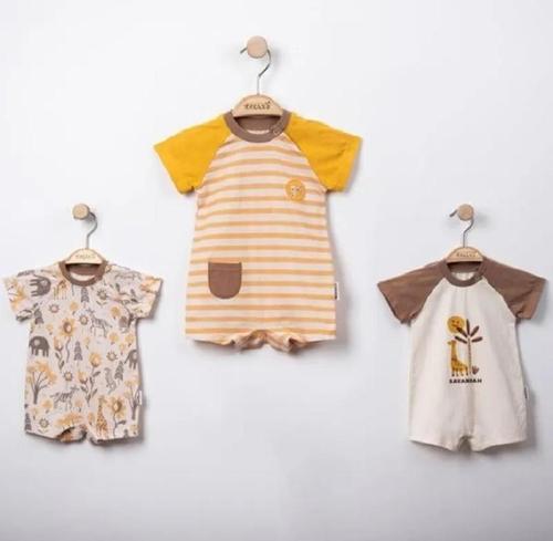 WILD KISA KOL ÜÇLÜ KISA TULUM SET Sarı