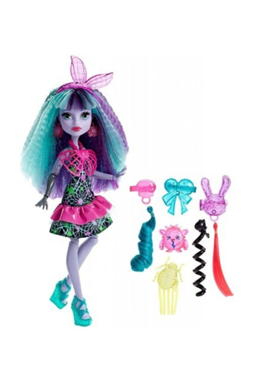 Monster Hıgh Monster High Elektrik Akımı'Nın Acayip Saçlı Bebekleri Dvh69 /