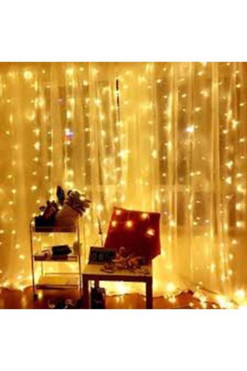 Perde Led Günışığı 2,5 X 2,5 Metre Evinizi Şenlendirecek 8 Animasyonlu Kumandalı Süsleme Led