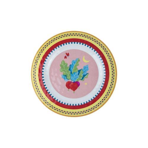 Mamma Mia 6lı Turp Desenli Yemek Tabağı 28cm