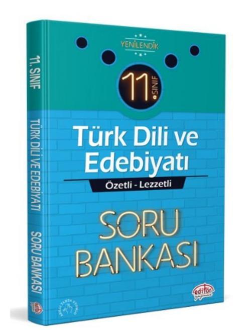 Editör Yayınevi 11. Sınıf Türk Dili ve Edebiyatı Özetli Lezzetli Soru Bankası