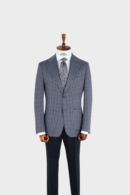 Kırlangıç Yaka Erkek Ceket-KAX5529S