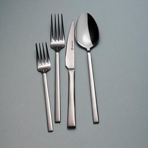 Lora 24 Parça Siyah Çatal Kaşık Bıçak Seti A2489