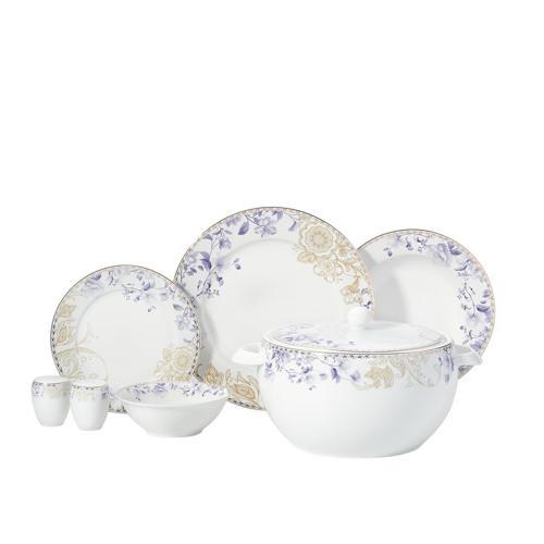 Perla Collection 60 Parça Yuvarlak Yemek Takımı A8377