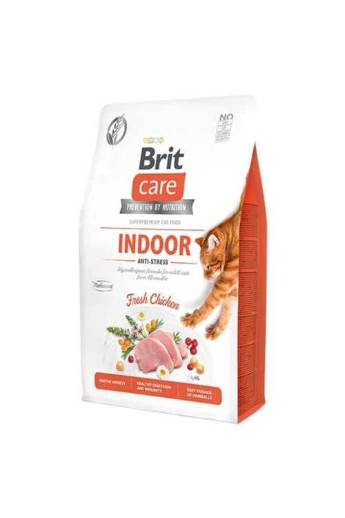 Hipoalerjenik İndoor Anti Stress Tavuklu Kedi Maması 2 Kg