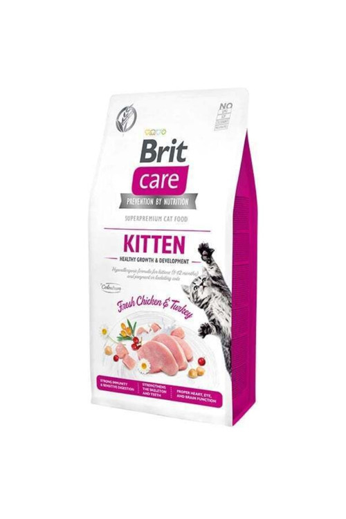Hipoalerjenik Kitten Tahılsız Tavuk Ve Hindili Yavru Kedi Maması 7 Kg