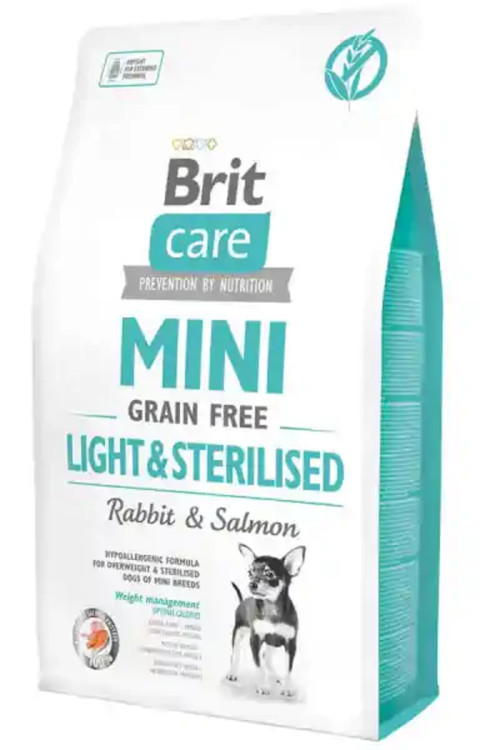 Mini Light Tahılsız Tavşan Ve Somonlu Kısırlaştırılmış Yetişkin Köpek Maması 2Kg