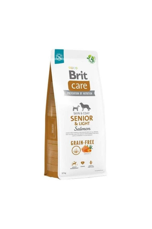 Senior Tahılsız Somonlu Light Yaşlı Köpek Maması 12 Kg ( : 06/2025) - Petshopundan
