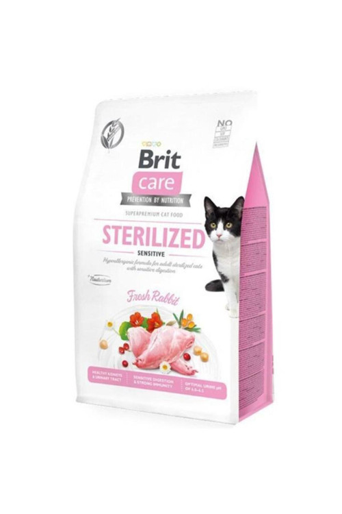 Hipoalerjenik Sterilized Sensitive Tavşanlı Tahılsız Kısırlaştırılmış Kedi Maması 2 Kg(