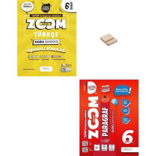 6. Sınıf Zoom Türkçe ve Paragraf Soru Bankası + Telefon Standı