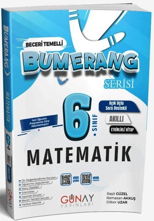 6. Sınıf Matematik Bumerang Etkinlikli Soru Bankası 2026