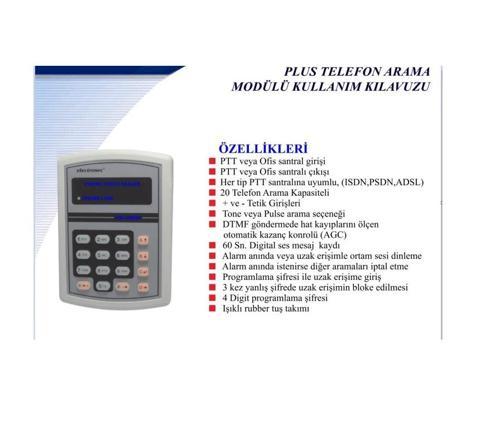 VD-2005 Plus Telefon Arama Modülü