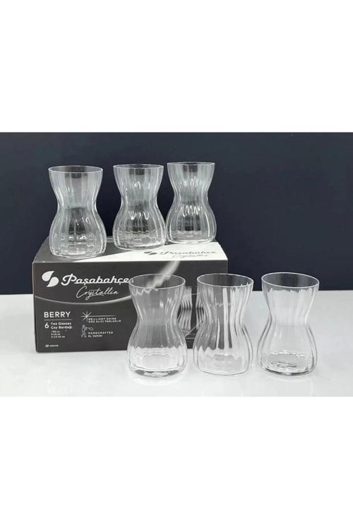 22716 Berry Kristal Çay Bardağı 150 cc 6'lı