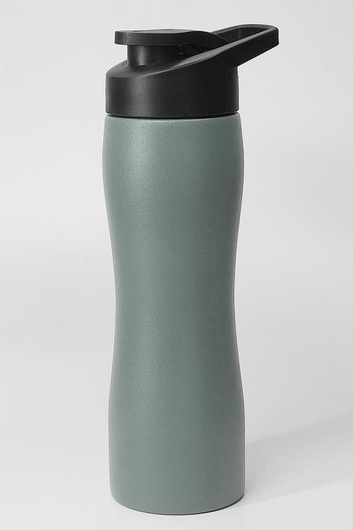 Komple Paslanmaz Çelik Matara Geniş Ağız Mat Renk Spor Matarası Suluğu 304 Çelik Suluk Füme 1153