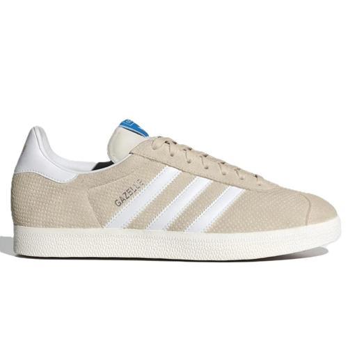 Gazelle Leather Mens Sneaker Hakiki Deri Günlük Spor Ayakkabı Bej