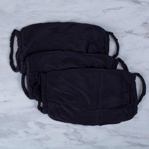 Büro Ev Ofis Hediyesi için 3 Adet Yıkanabilir Tasarım Maske Seti