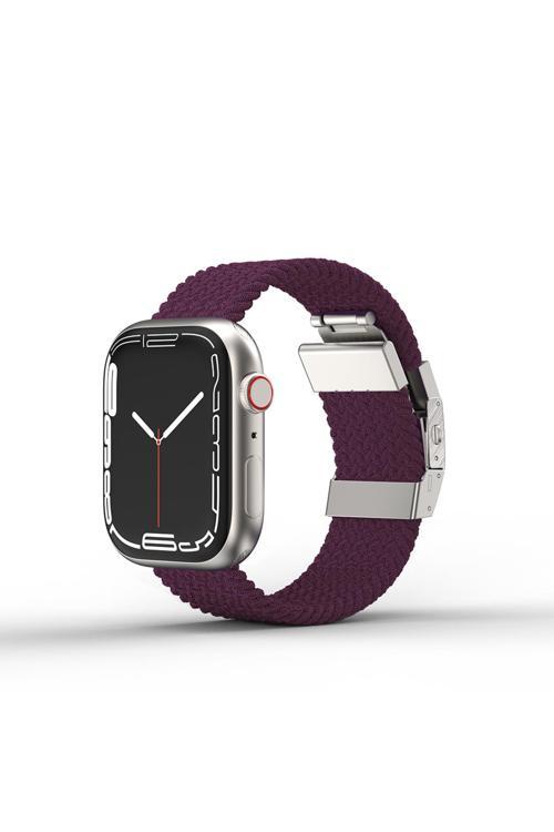 Watch 10 42Mm Titan Weave Örgü Sport Kordon Mor