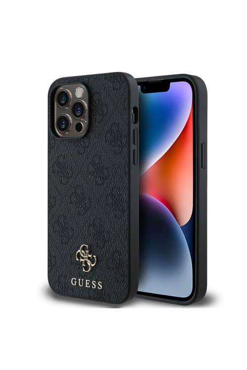İphone 13 Pro Max Uyumlu Kılıf Lisanslı Magsafe Şarj Özellikli Small 4G Classic Kapak Siyah