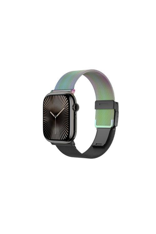 Watch 10 46Mm Omni Styleflip Metal Hasır Kordon Siyah