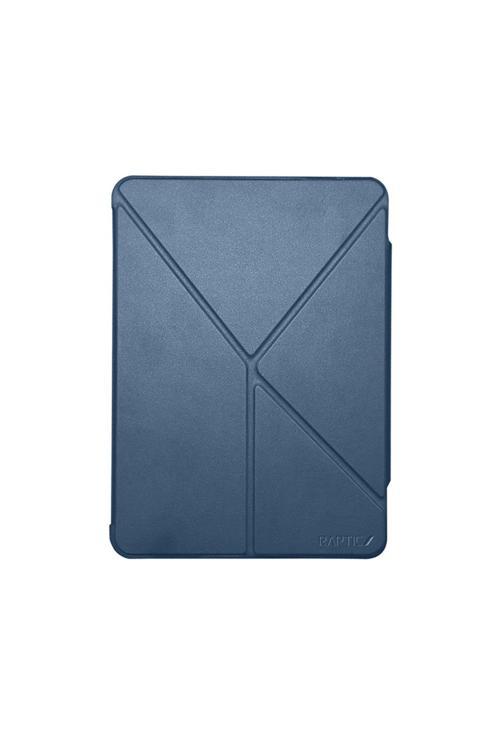 İpad Pro 11 2024 Airbagli Arkası Şeffaf Katlanabilir Standlı Kılıf Clear Folio Lacivert