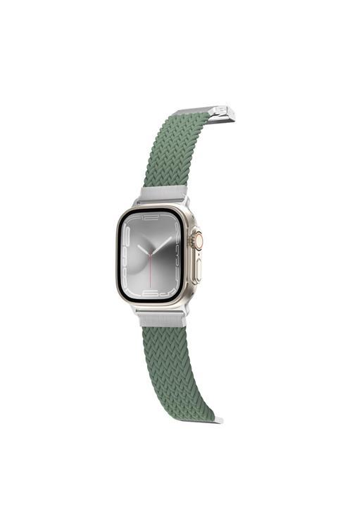 Watch Ultra 49Mm Titan Weave 2.Seri Sport Örgü Kordon Koyu Yeşil