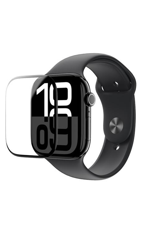 Watch 10 46Mm Uyumlu Amazingthing Radix Protective Hd Ekran Koruyucu Uygulama Aparatlı Şeffaf