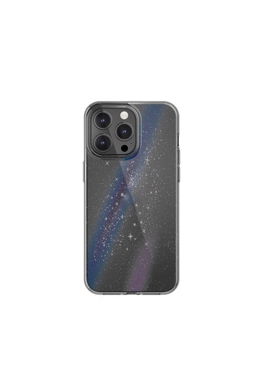 İphone 15 Pro Max Uyumlu Kılıf Imd Baskılı Bumper Lisanslı Cosmos Nebula Şeffaf