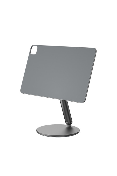 İpad Air 10.9 2020 4.Nesil Tablet Standı Zm-310 360 Derece Dönebilen Magnetik Başlıklı Gri
