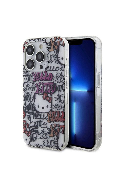 Apple Iphone 15 Pro Max Uyumlu Kılıf Lisanslı Ikonik Logolu Etiket Graffiti Kap