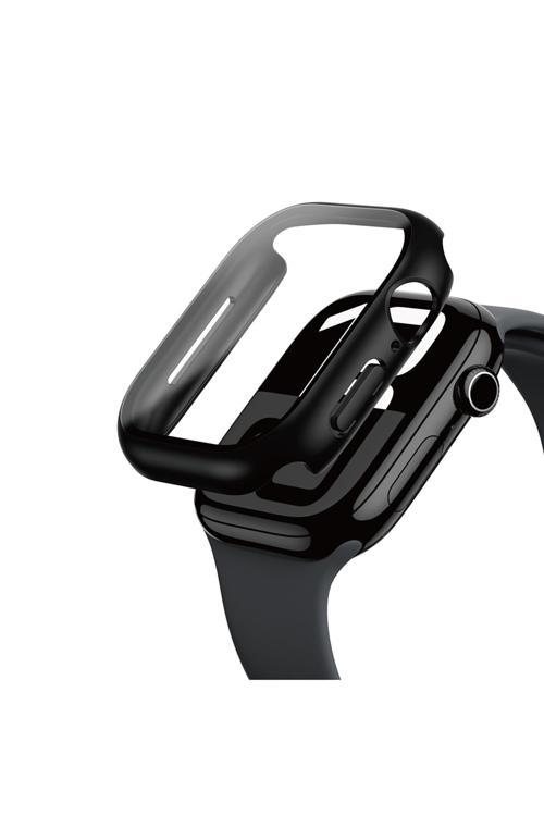 Watch 10 42Mm Uyumlu Radix Minimal Fullguard Sert Pc Kasa Ve Ekran Koruyucu Siyah
