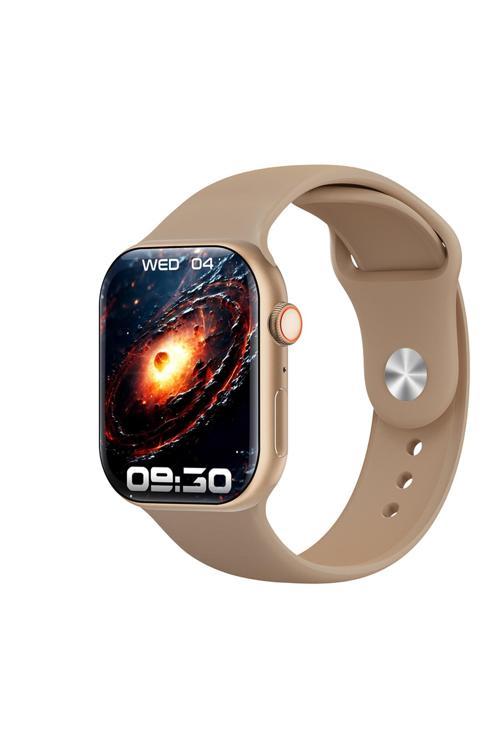 Lw-01 İos Ve Android Destekli Akıllı Saat Ipx7 Sertifikalı Gold