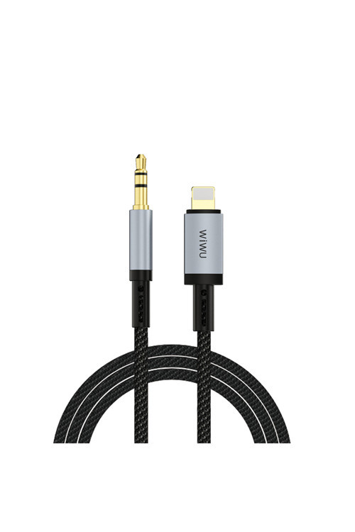 Lightning To 3.5Mm Aux Ses Kablosu Wi-C048 Legend Audio Serisi 1.5M Siyah