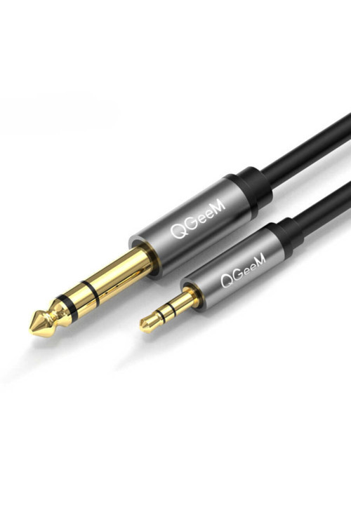 Qg-Au02 3.5Mm To 6.35Mm Aux Audio Kablo 3M