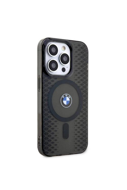 İphone 15 Pro Max Uyumlu Kılıf Magsafe Şarj Özellikli Transparan Iml Signature Lisanslı Siyah