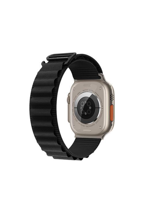 Watch Ultra 49Mm Titan Spor Hasır Kordon Siyah