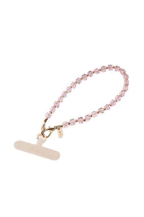 Telefon Askı Aparatı Candy Gem Serisi Taş Tasarımlı Pembe